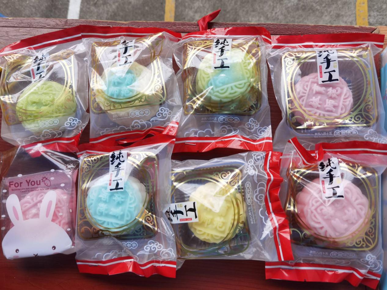 月饼成品展示